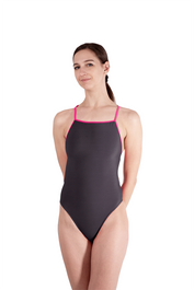 Strój treningowy wiązany jednowarstwowy - Grey Pink